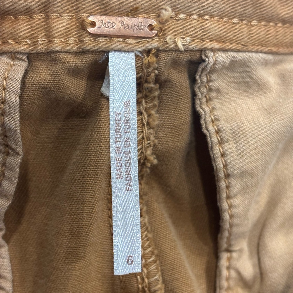 Free People women’s pants size 6 brown rust - Picture 8 of 11